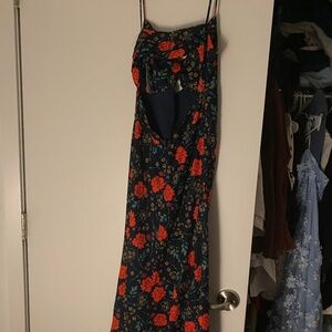 Finders keepers navy floral dress